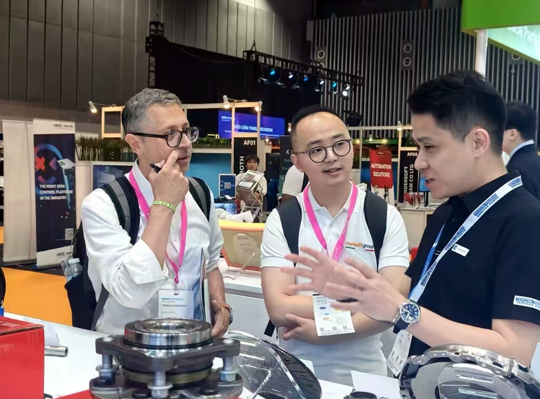 CWORKS越南汽配展现场图 CWORKS越南汽配展现场图