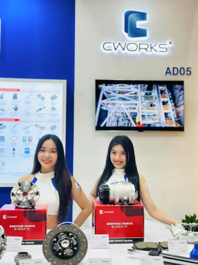CWORKS越南汽配展现场图 CWORKS越南汽配展现场图